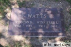 Winnifred L Watts