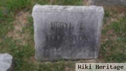 Beryl E. Eggleston