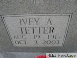 Ivey A. Tetter