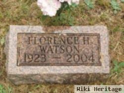 Florence H Watson