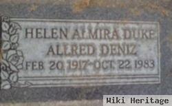 Helen Almira Allred Deniz