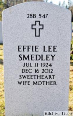 Effie Lee Hughes Smedley