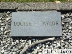 Louise F Taylor