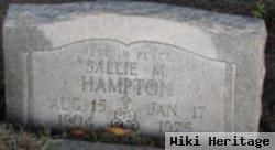 Sallie M Hampton