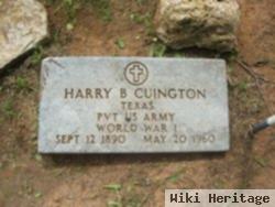 Harry B Cuington