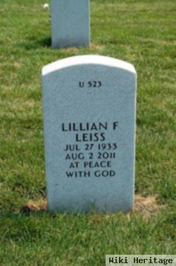 Lillian F Leiss