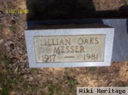 Mary Lillian Oaks Messer