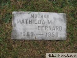 Mathilda M. "tildie" Bernard