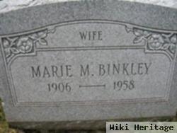 Marie M Binkley