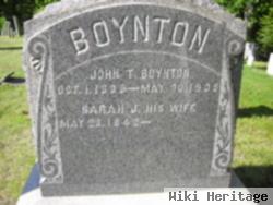 Sarah J. Boynton