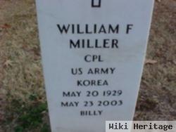 William F. "billy" Miller