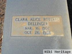 Clara Alice Roberts Dellinger