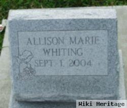 Allison Marie Whiting