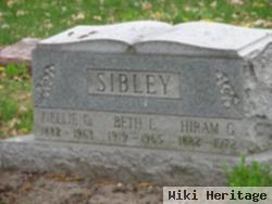 Nellie C Sibley