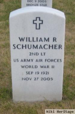 William R Schumacher