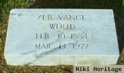 Zeb Vance Wood