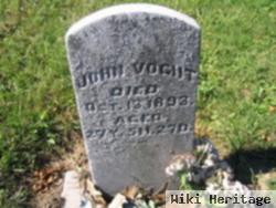 John William. Voght