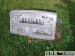 Minnie Hensley