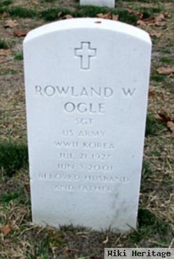 Rowland W Ogle