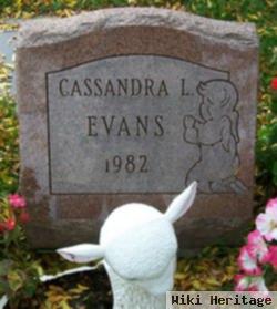 Cassandra L Evans