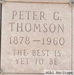 Peter G Thomson