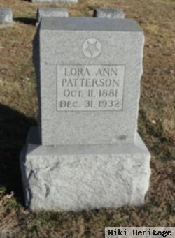 Lora Ann Patterson