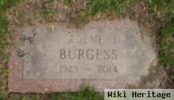 Mabel Erdene "les" Jones Burgess