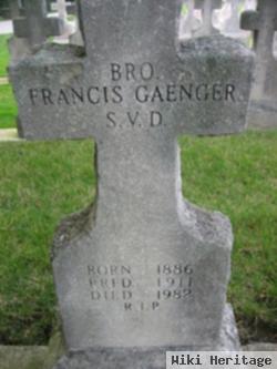 Bro Francis Gaenger