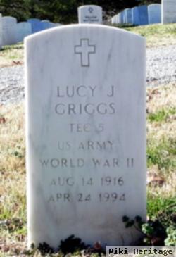 Lucy J Griggs