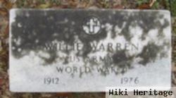 Willie Warren