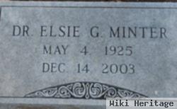 Dr Elsie G Minter