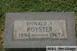 Donald Yeargin Royster