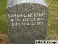 Sarah Elizabeth Lundy Mchenry