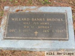 Maj Willard Banks Brooks