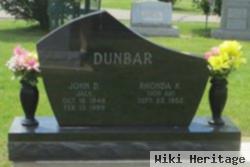 John D "jack" Dunbar