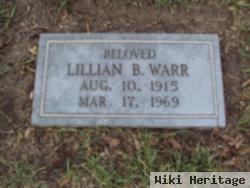 Lillian B Warr