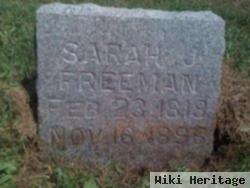 Sarah J Freeman