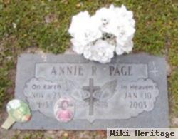 Annie R Page