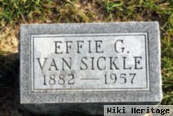 Effie G Van Sickle