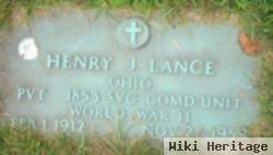 Henry J Lance