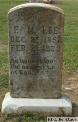 E. M. Lee