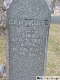 Gertrude E. Zurbrick