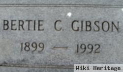 Bertie C Gibson