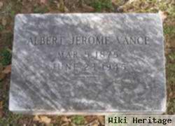 Albert Jerome Vance