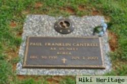 Paul Franklin Cantrell