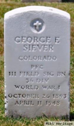 George E Siever