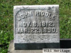 John C Riddle