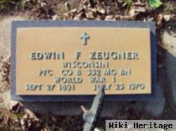 Edwin F Zeugner