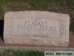 William Beebe Plasket, Sr