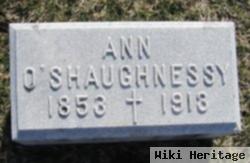 Anna "ann" Donovan O'shaughnessy